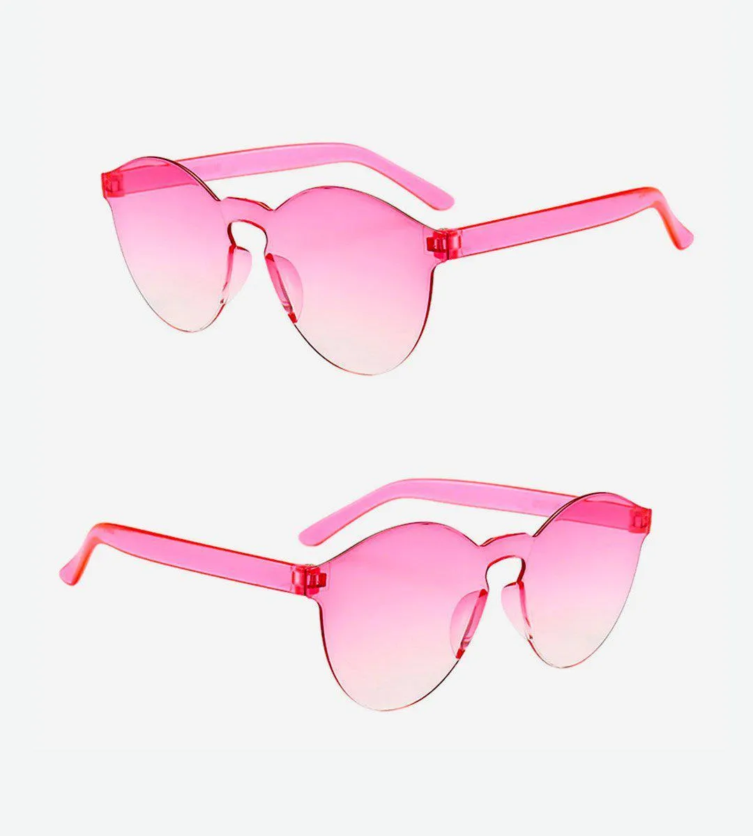 Sherbert Glasses in Fade to Pink