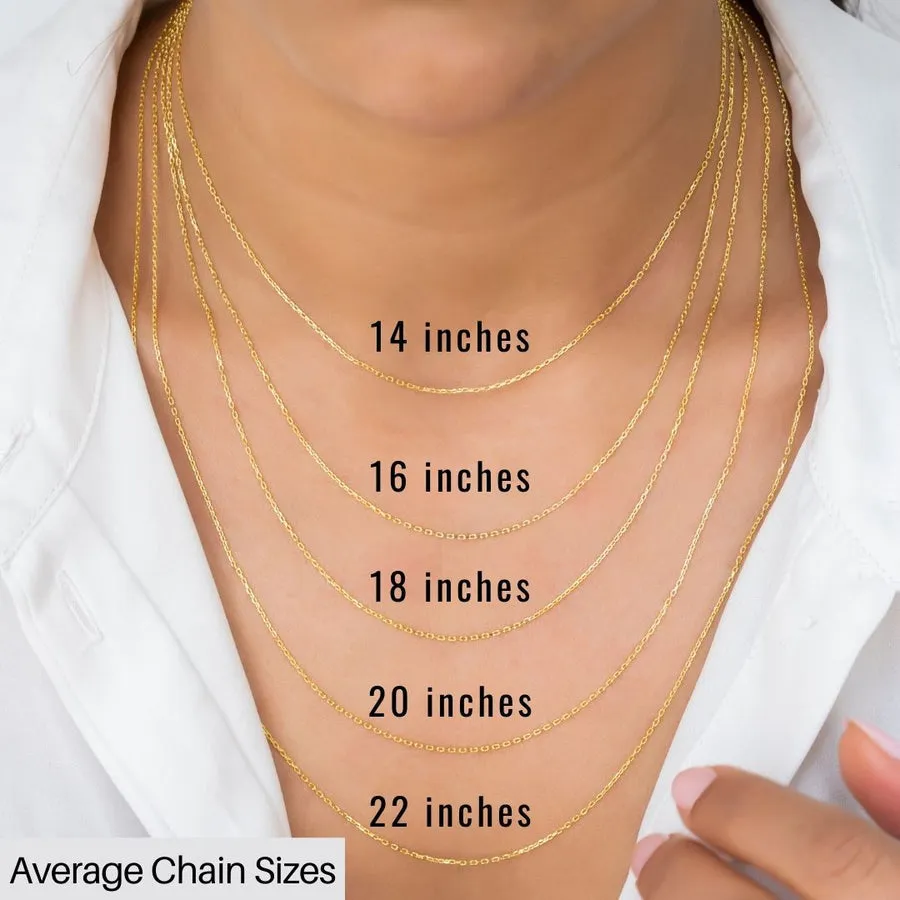 Sideways Cross Necklace