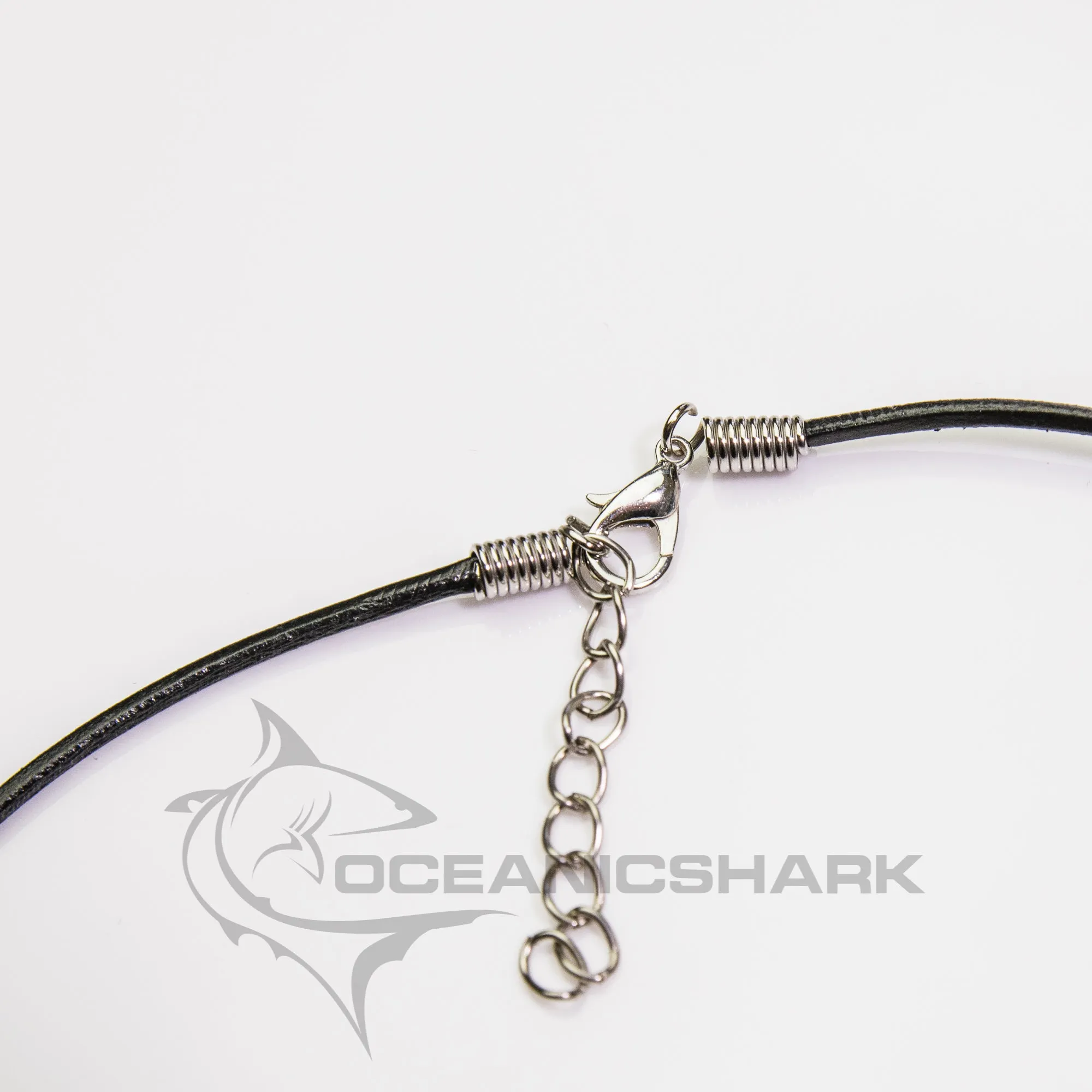 Silver Tiger Shark Tooth Necklace s19