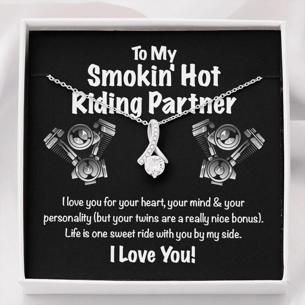 Smokin' Hot Riding Partner Necklace