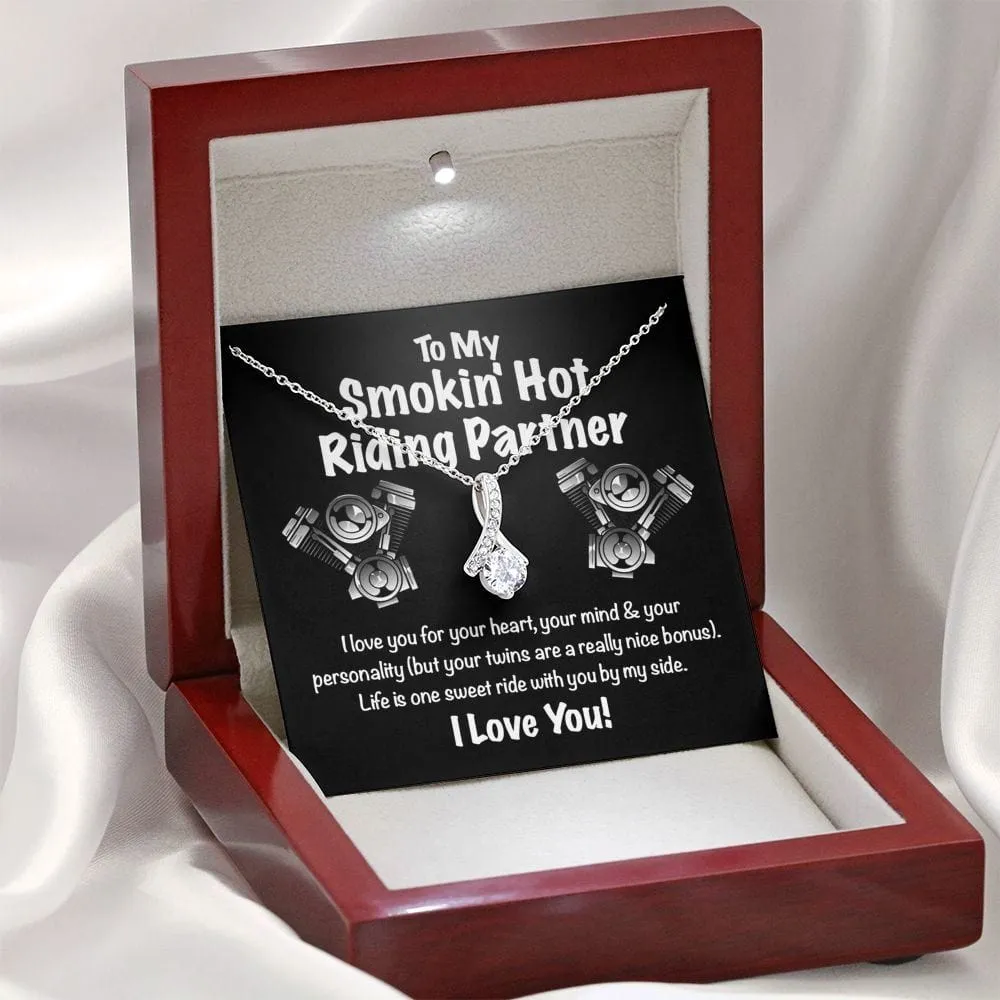 Smokin' Hot Riding Partner Necklace