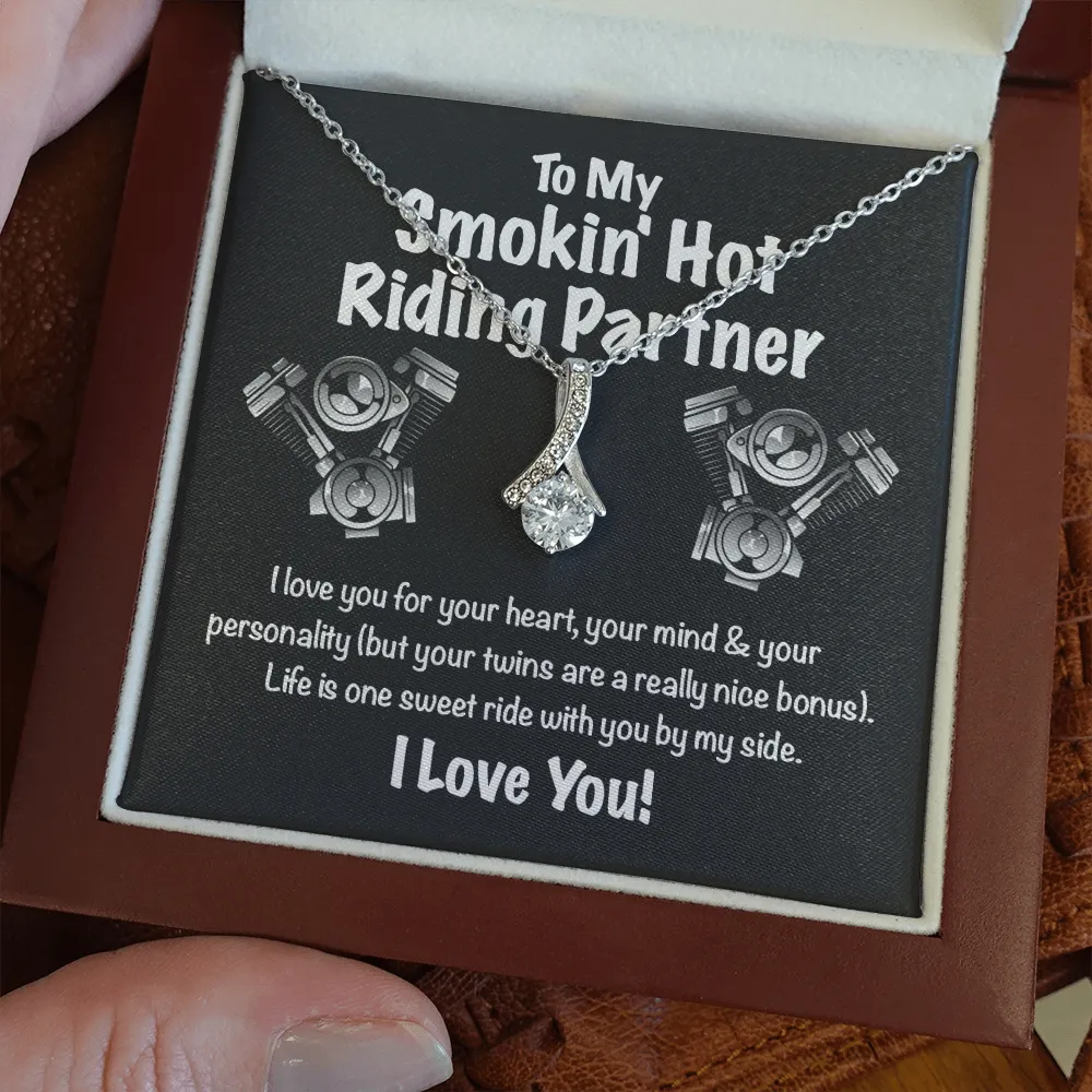 Smokin' Hot Riding Partner Necklace