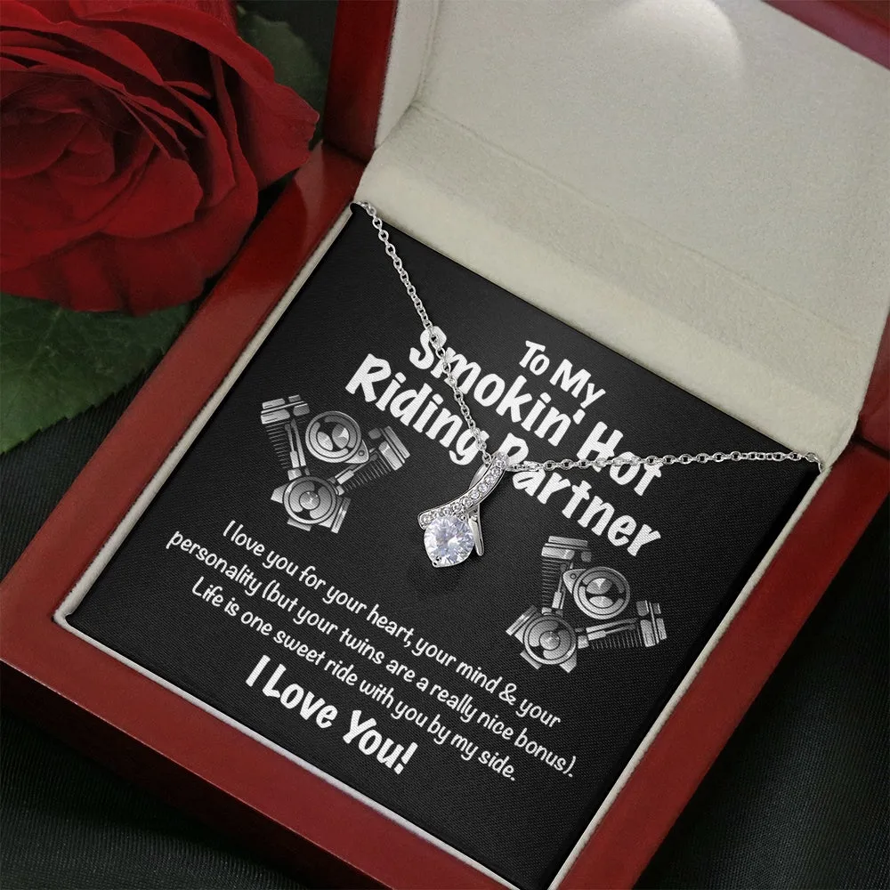 Smokin' Hot Riding Partner Necklace