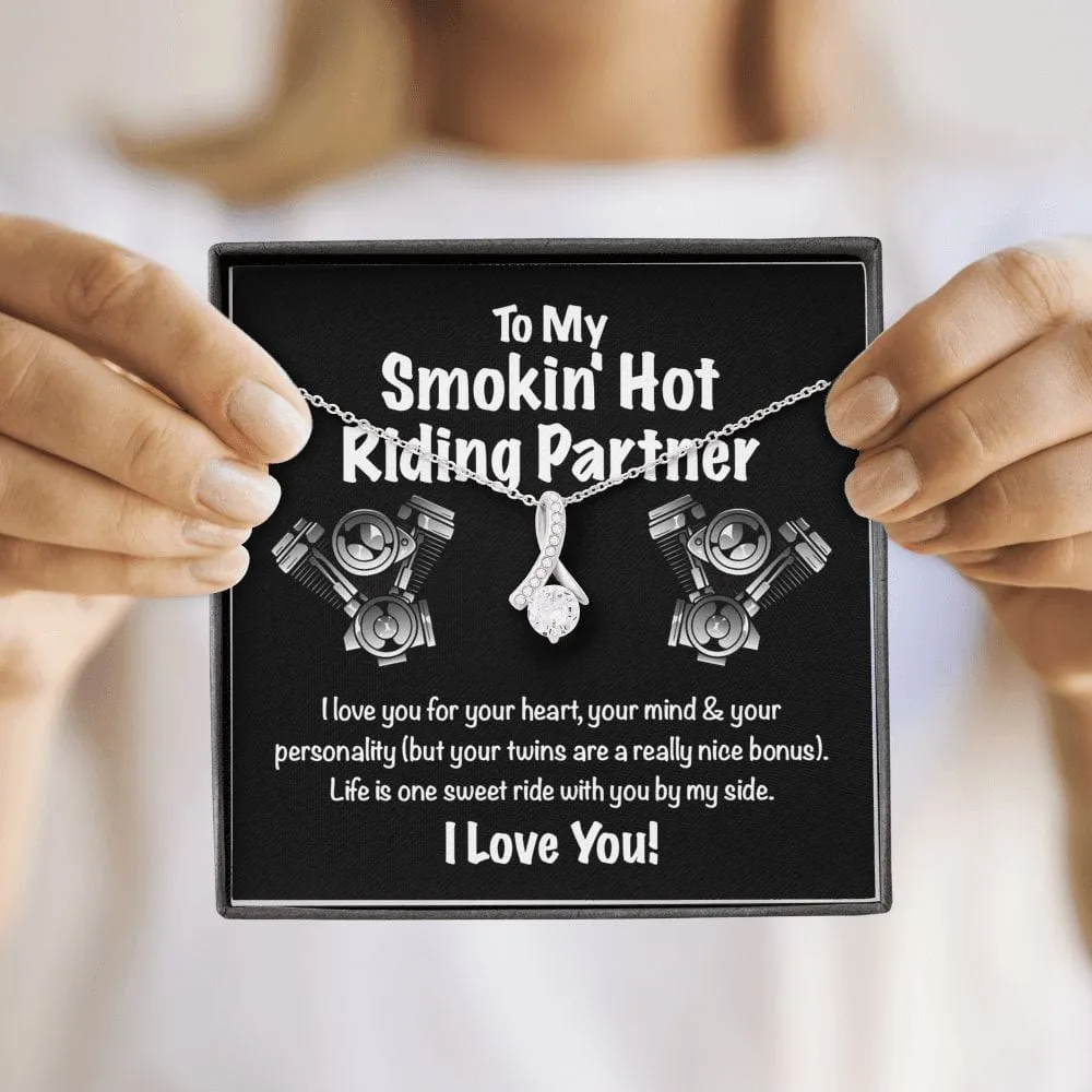 Smokin' Hot Riding Partner Necklace