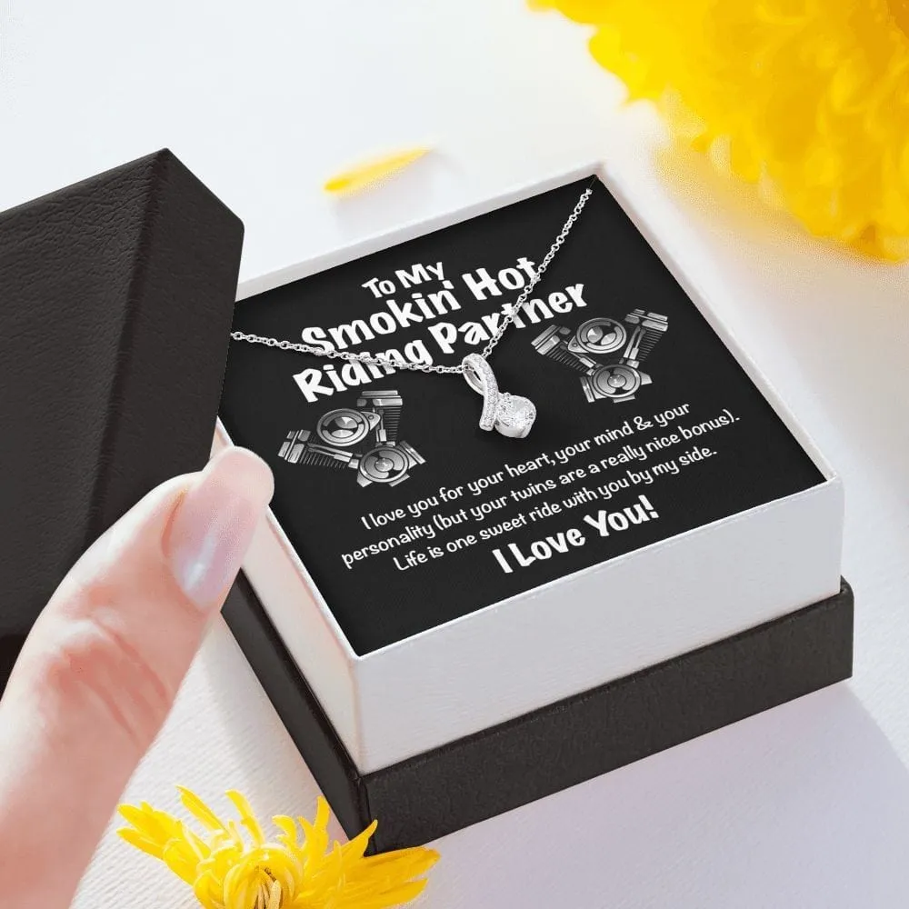 Smokin' Hot Riding Partner Necklace