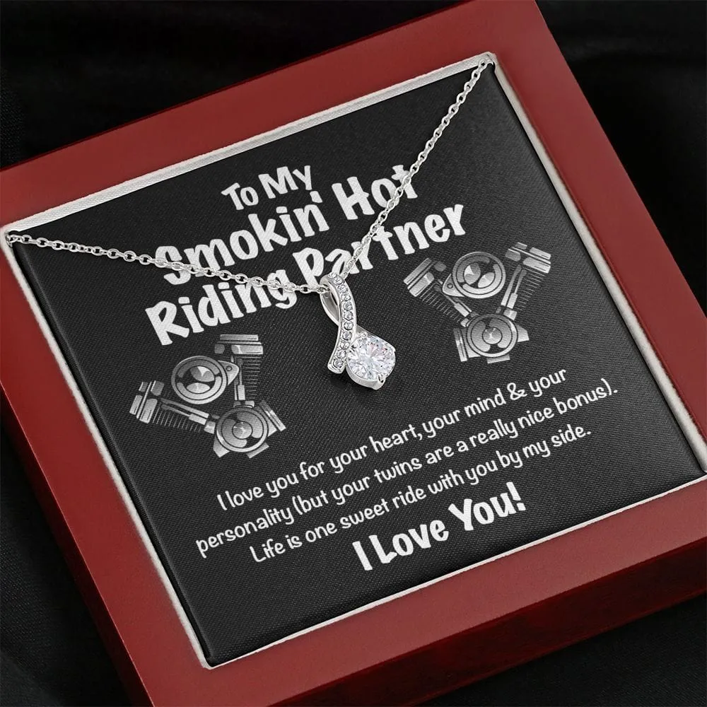 Smokin' Hot Riding Partner Necklace