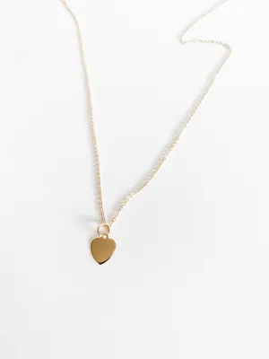 SOLID GOLD MINI HEART