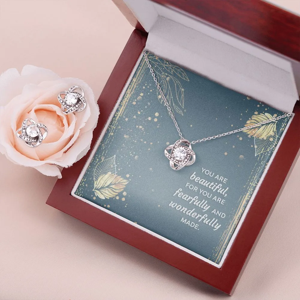 Soulmate Love Knot Jewelry Set-Beautiful and wonderfully made