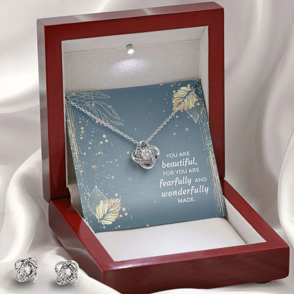 Soulmate Love Knot Jewelry Set-Beautiful and wonderfully made