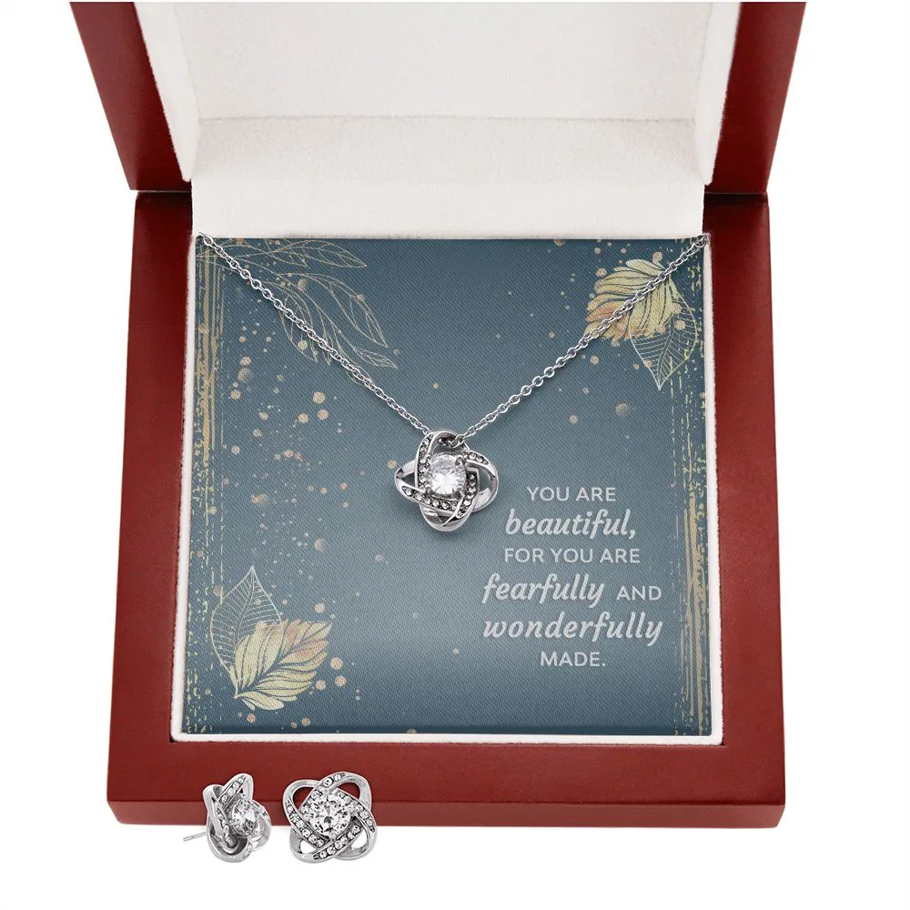 Soulmate Love Knot Jewelry Set-Beautiful and wonderfully made