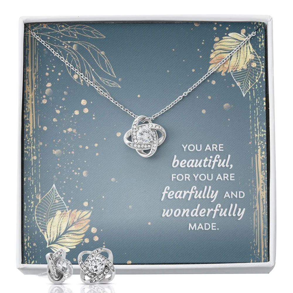 Soulmate Love Knot Jewelry Set-Beautiful and wonderfully made