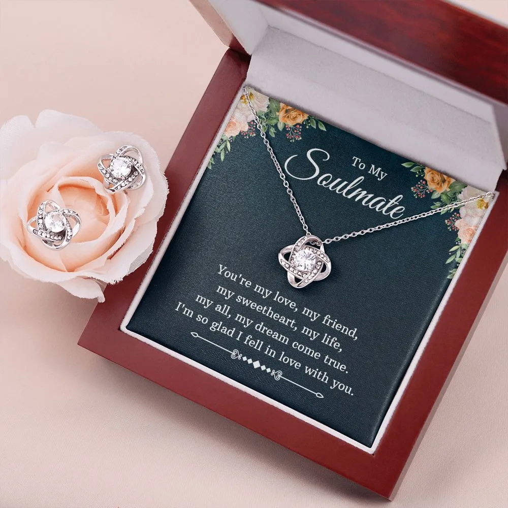 Soulmate Love Knot Jewelry Set-You're my love