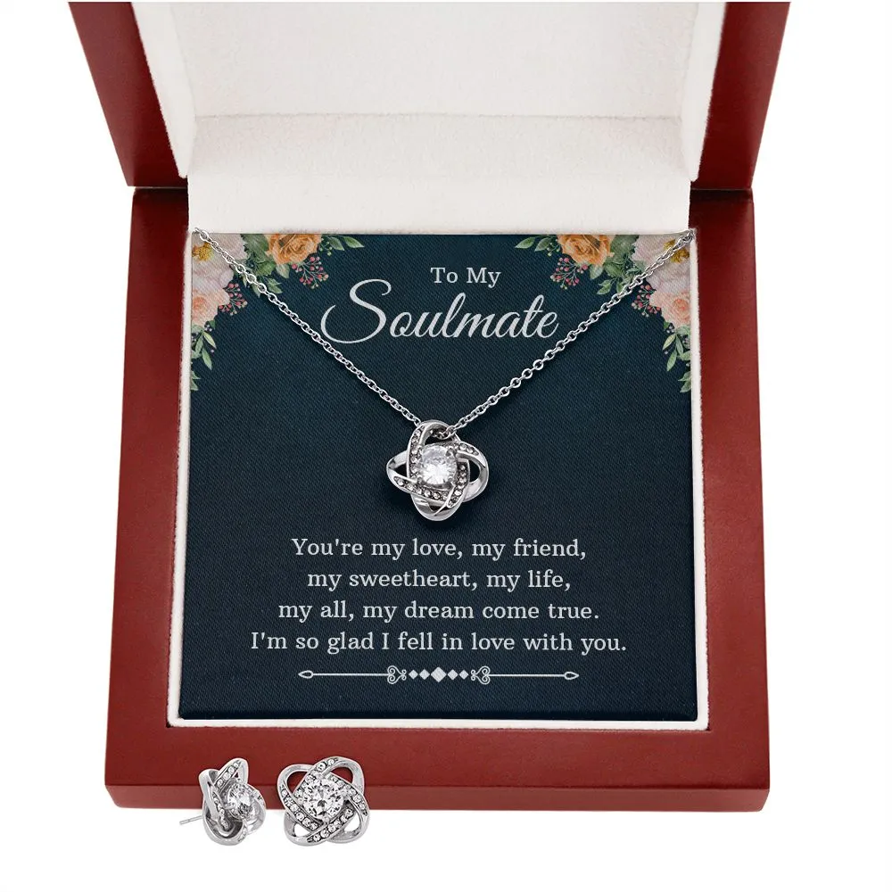 Soulmate Love Knot Jewelry Set-You're my love