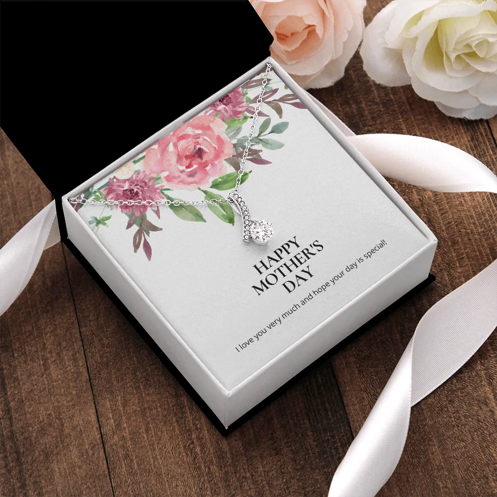 Special Day Happy Mother's Day alluring Beauty Necklace