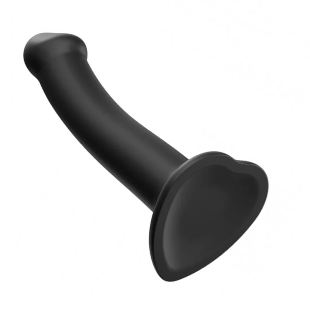 Strap-On-Me Semi-Realistic XL Silicone Dildo - Black