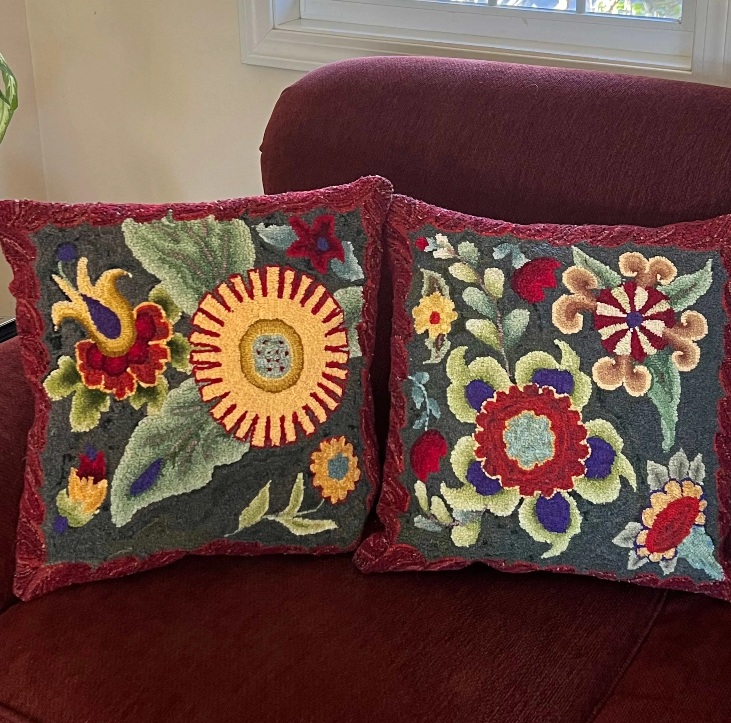 Talavera Floral Pillow Pattern