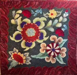Talavera Floral Pillow Pattern