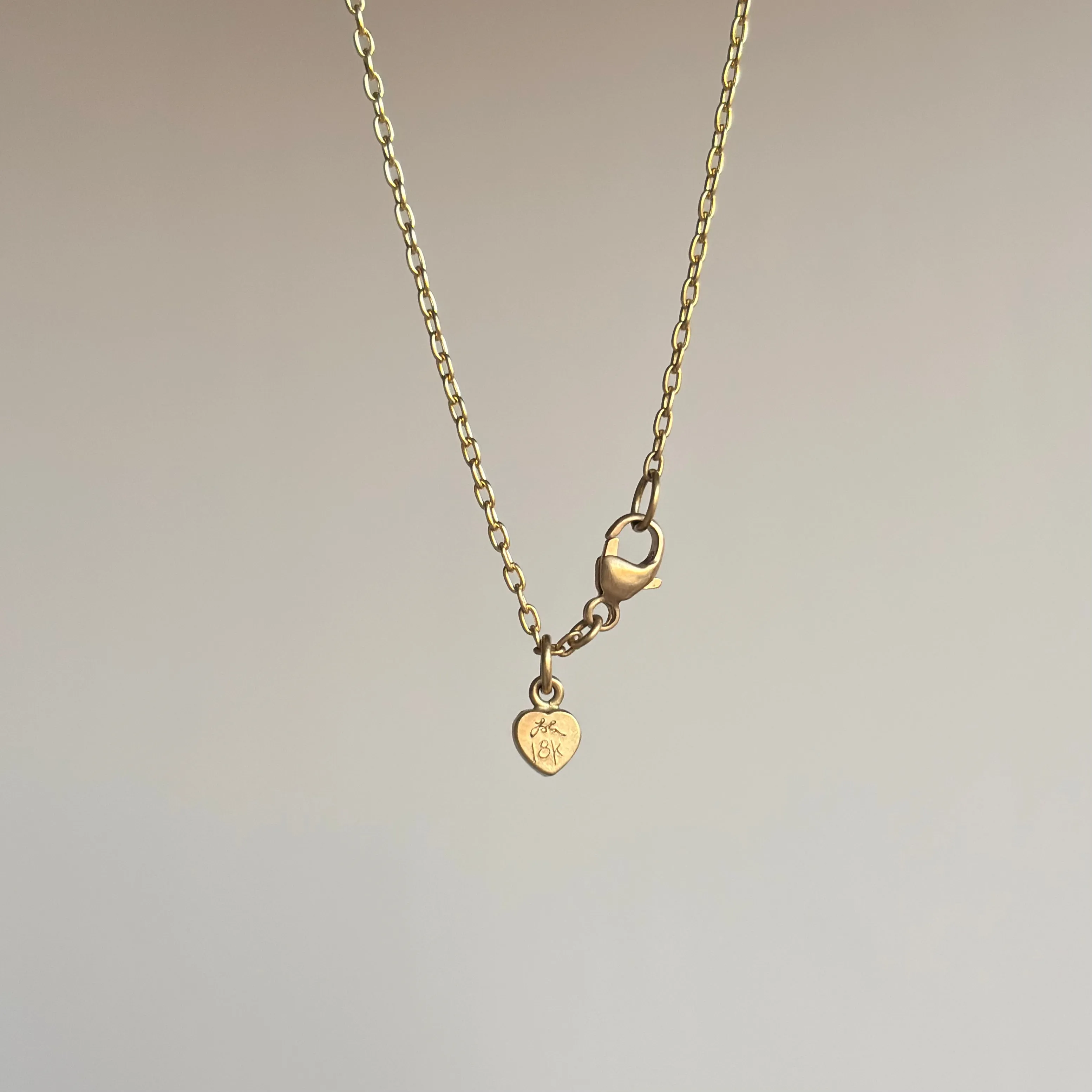 Teeny Ruby Sweetheart Pendant
