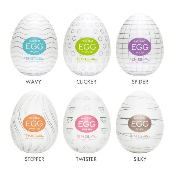 Tenga Variety Pack Of 6 Eggs