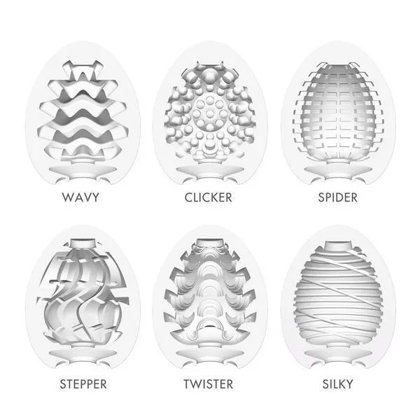 Tenga Variety Pack Of 6 Eggs