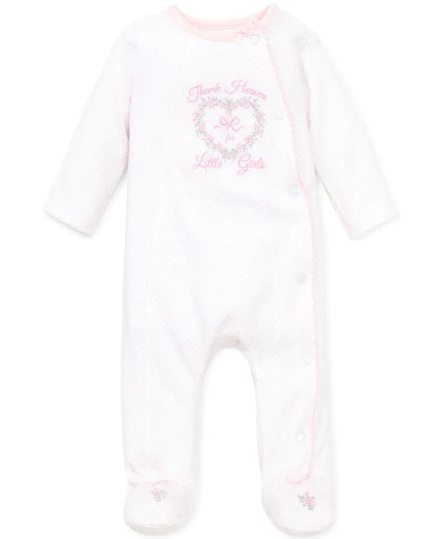 Thank Heaven for Little Girls Footie