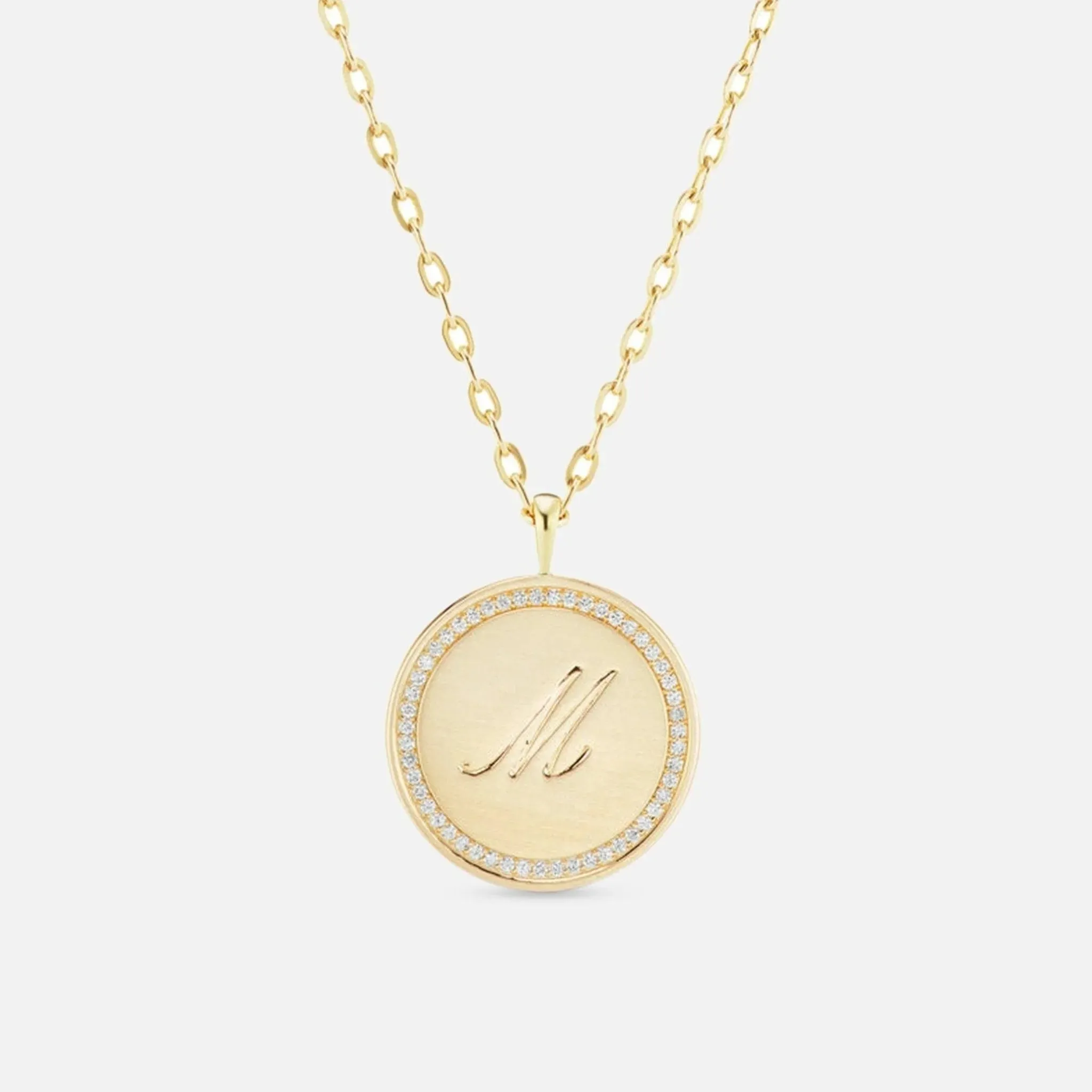The Gold Diamond Signature Statement Necklace