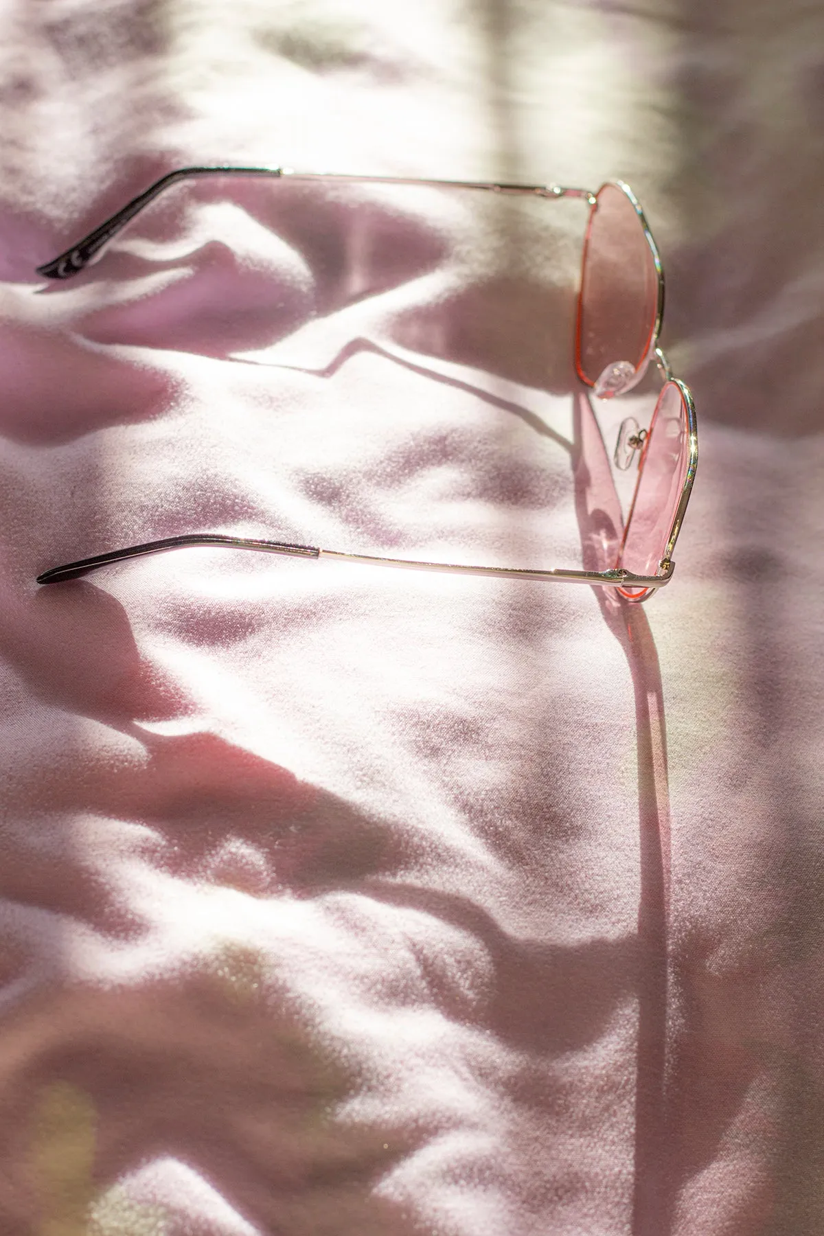 Tint Heart Frame Sunglasses