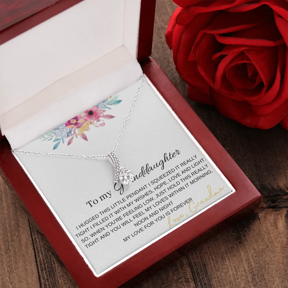 To My Granddaughter | Alluring Beauty Necklace