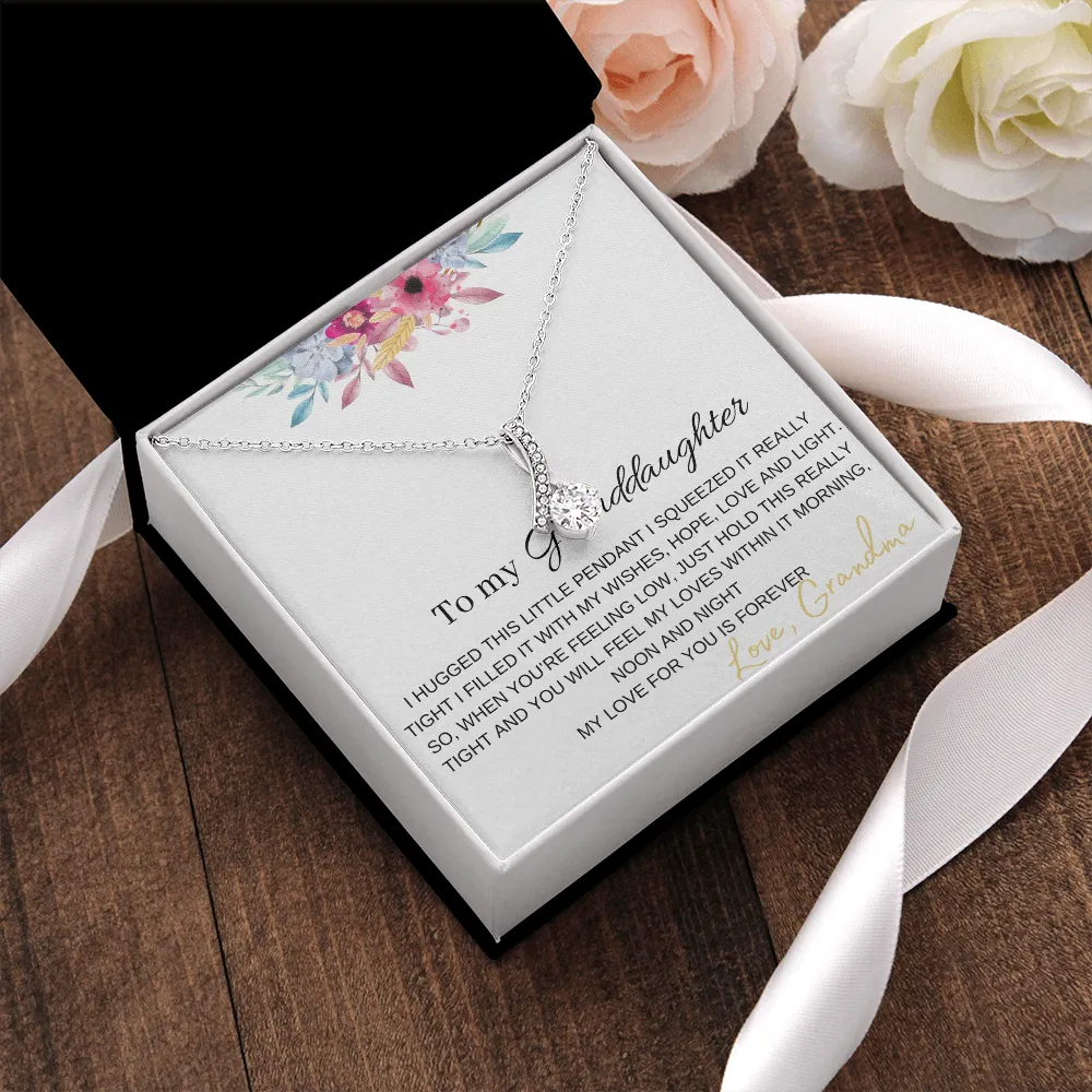 To My Granddaughter | Alluring Beauty Necklace