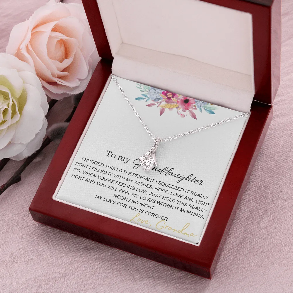 To My Granddaughter | Alluring Beauty Necklace