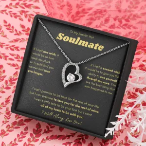 To My Smokin Hot Soulmate - Forever Love Necklace