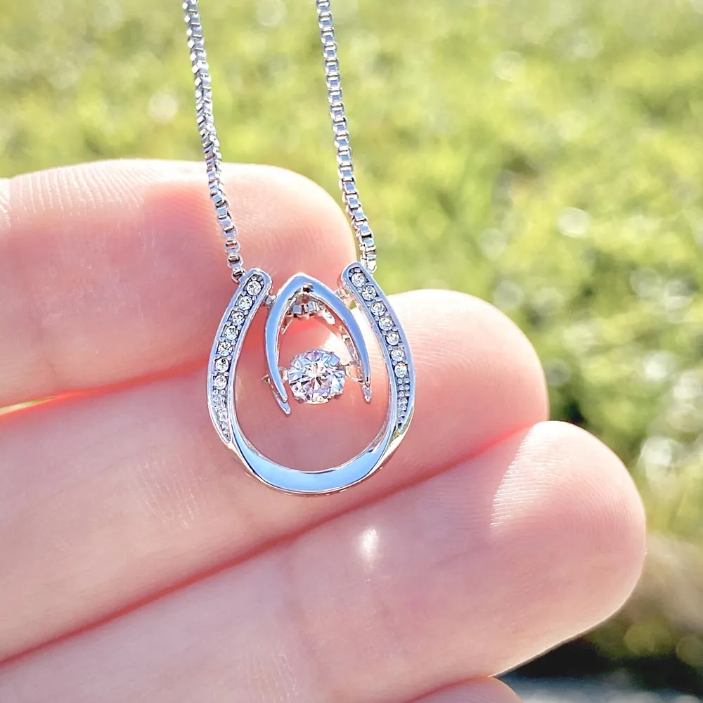 To My Wife Gift - Lucky in Love Necklace
