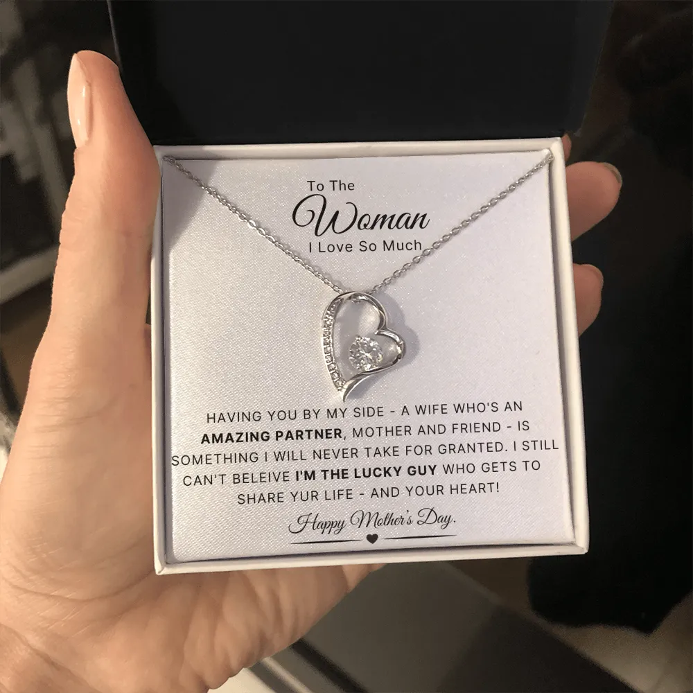 To The Woman I Love So Much | Forever Love Necklace