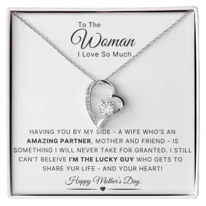 To The Woman I Love So Much | Forever Love Necklace