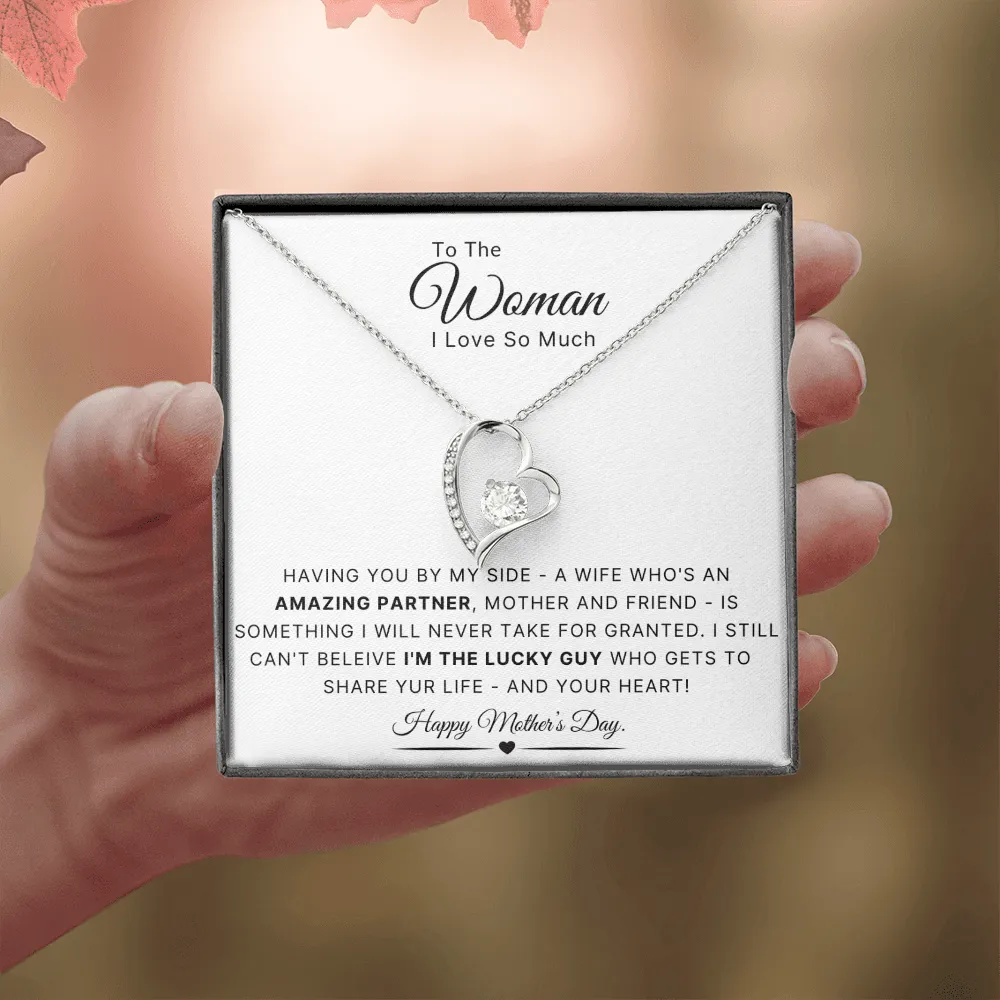 To The Woman I Love So Much | Forever Love Necklace