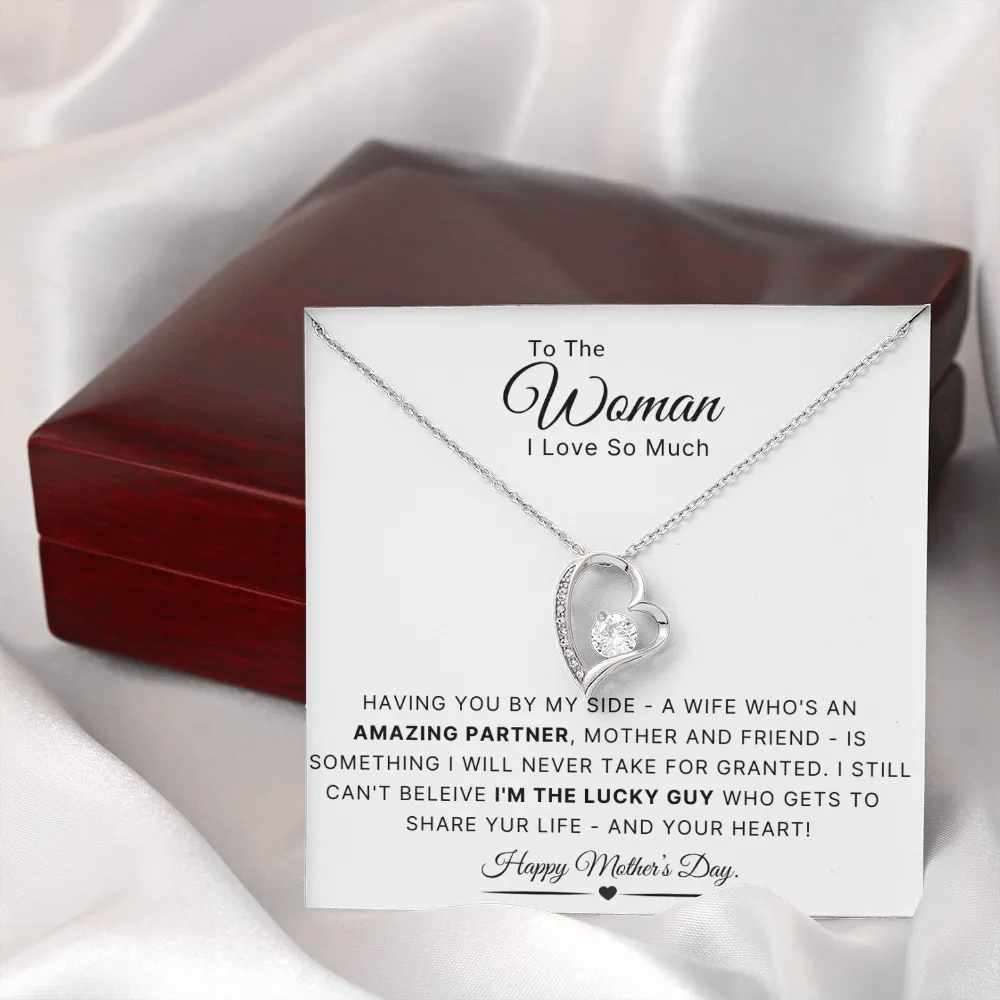 To The Woman I Love So Much | Forever Love Necklace