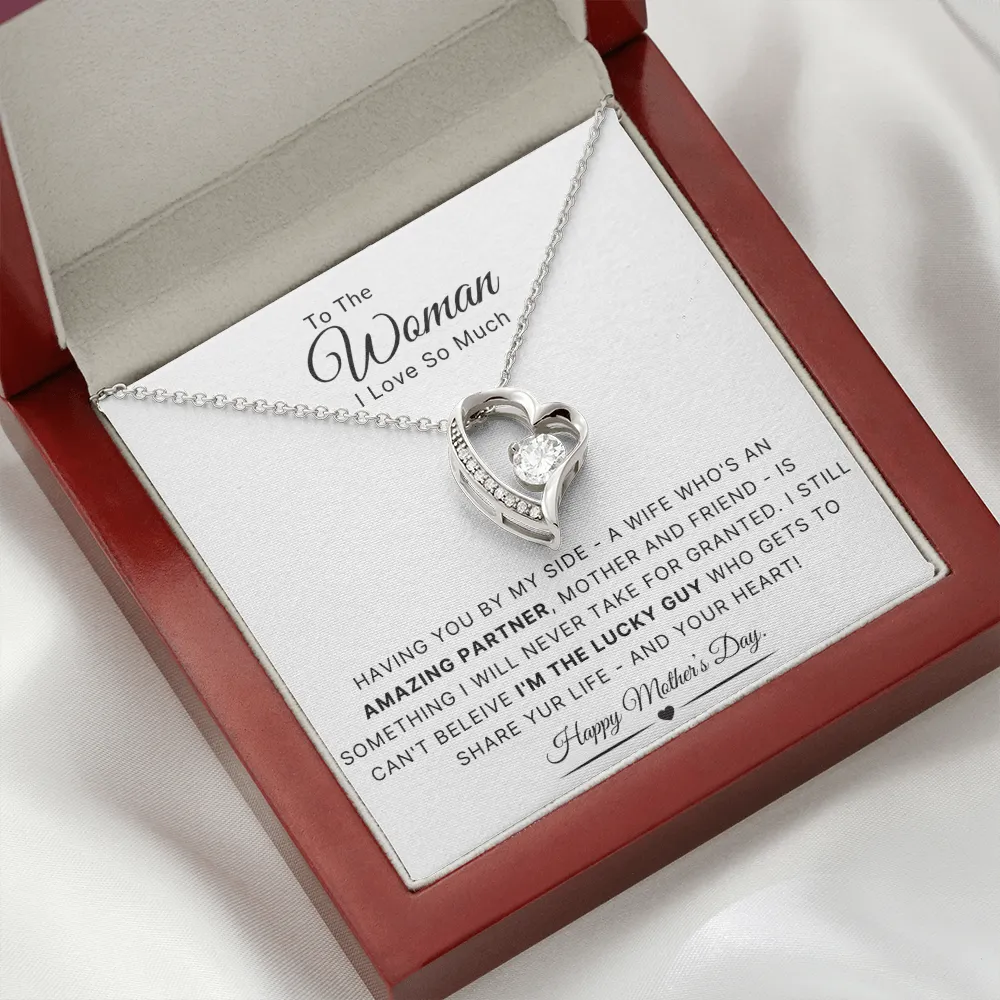 To The Woman I Love So Much | Forever Love Necklace