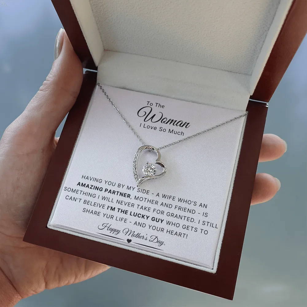 To The Woman I Love So Much | Forever Love Necklace