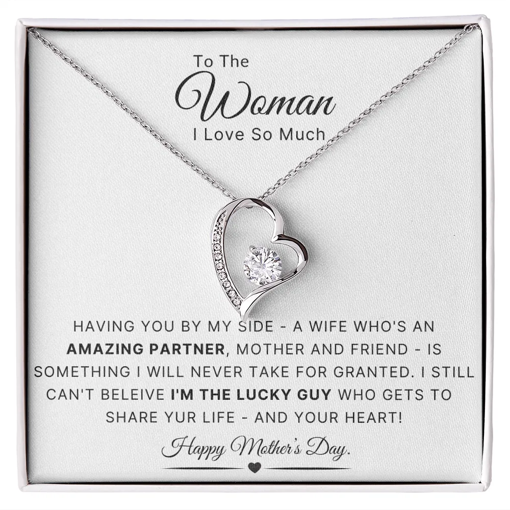 To The Woman I Love So Much | Forever Love Necklace