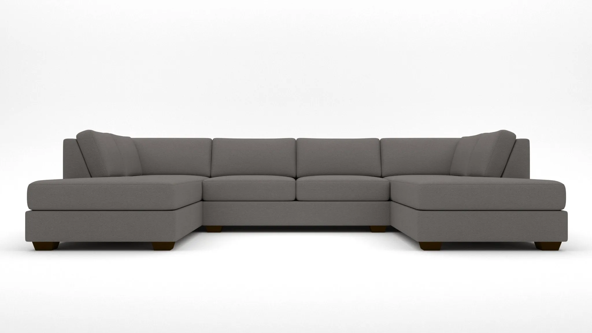 Track 141" Double Chaise With Full Sleeper Loveseat