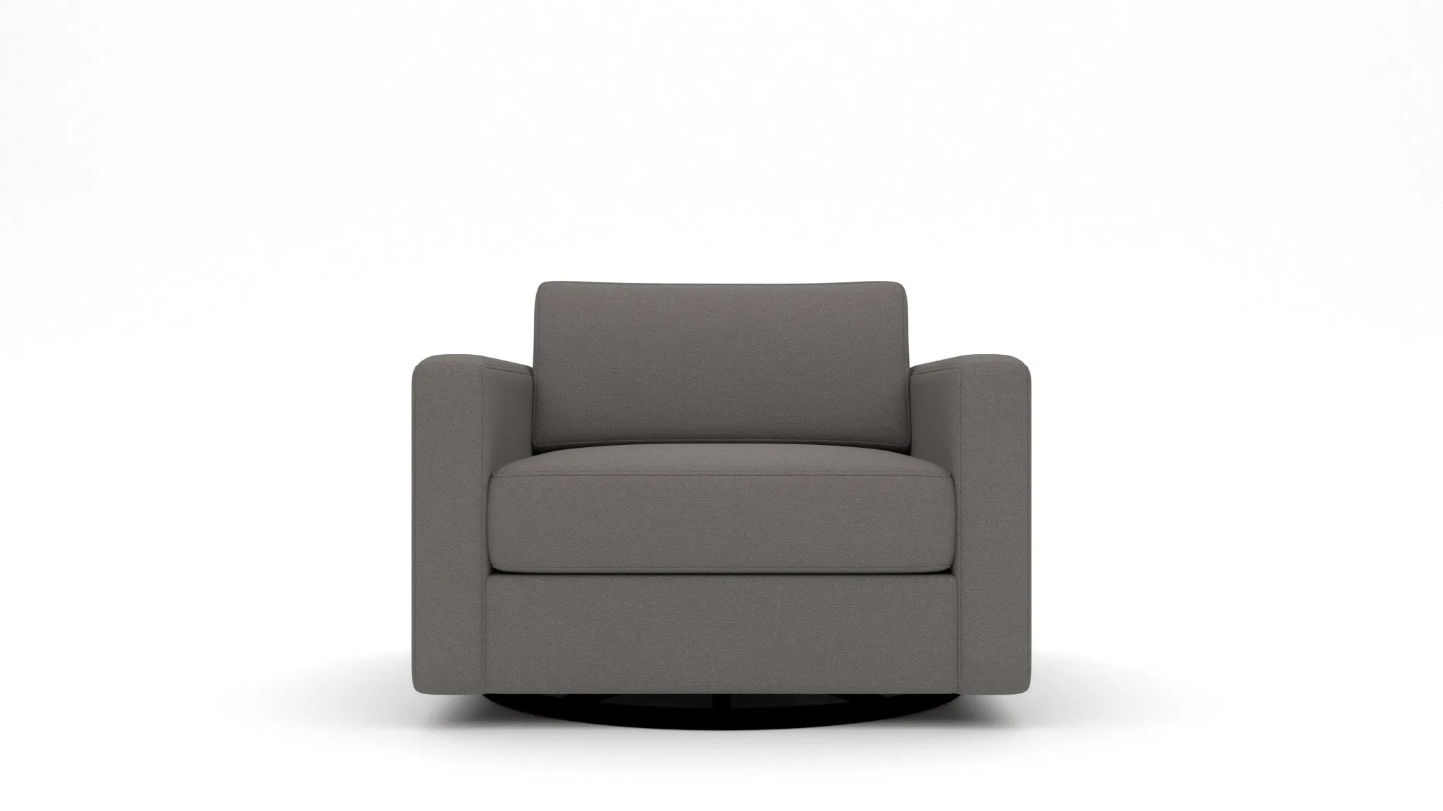 Track 36" Swivel Arm Chair
