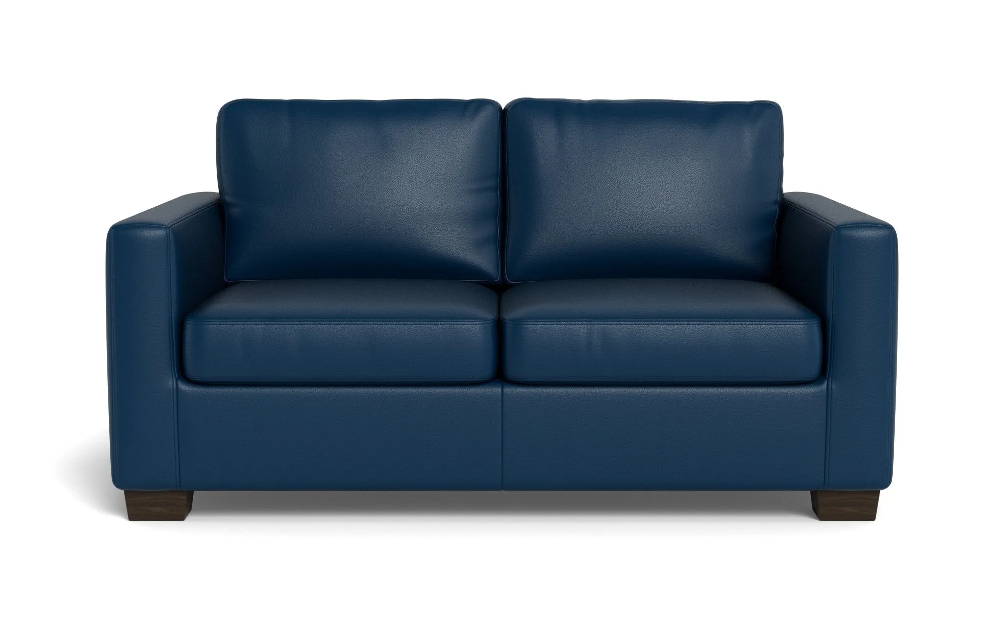 Track 62" Leather Loveseat