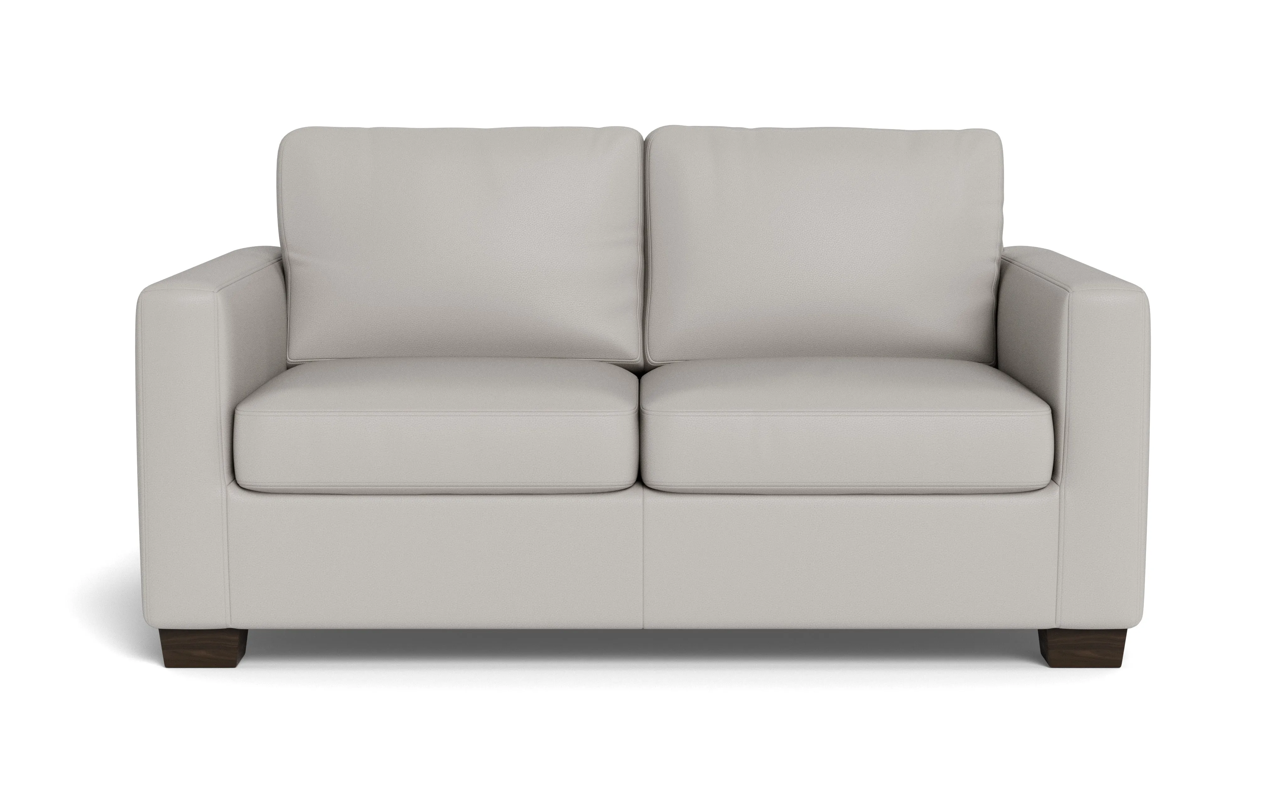 Track 62" Leather Loveseat