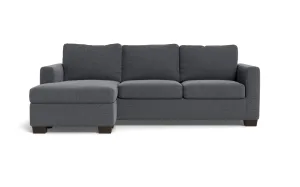Track 87" Reversible Sofa Chaise