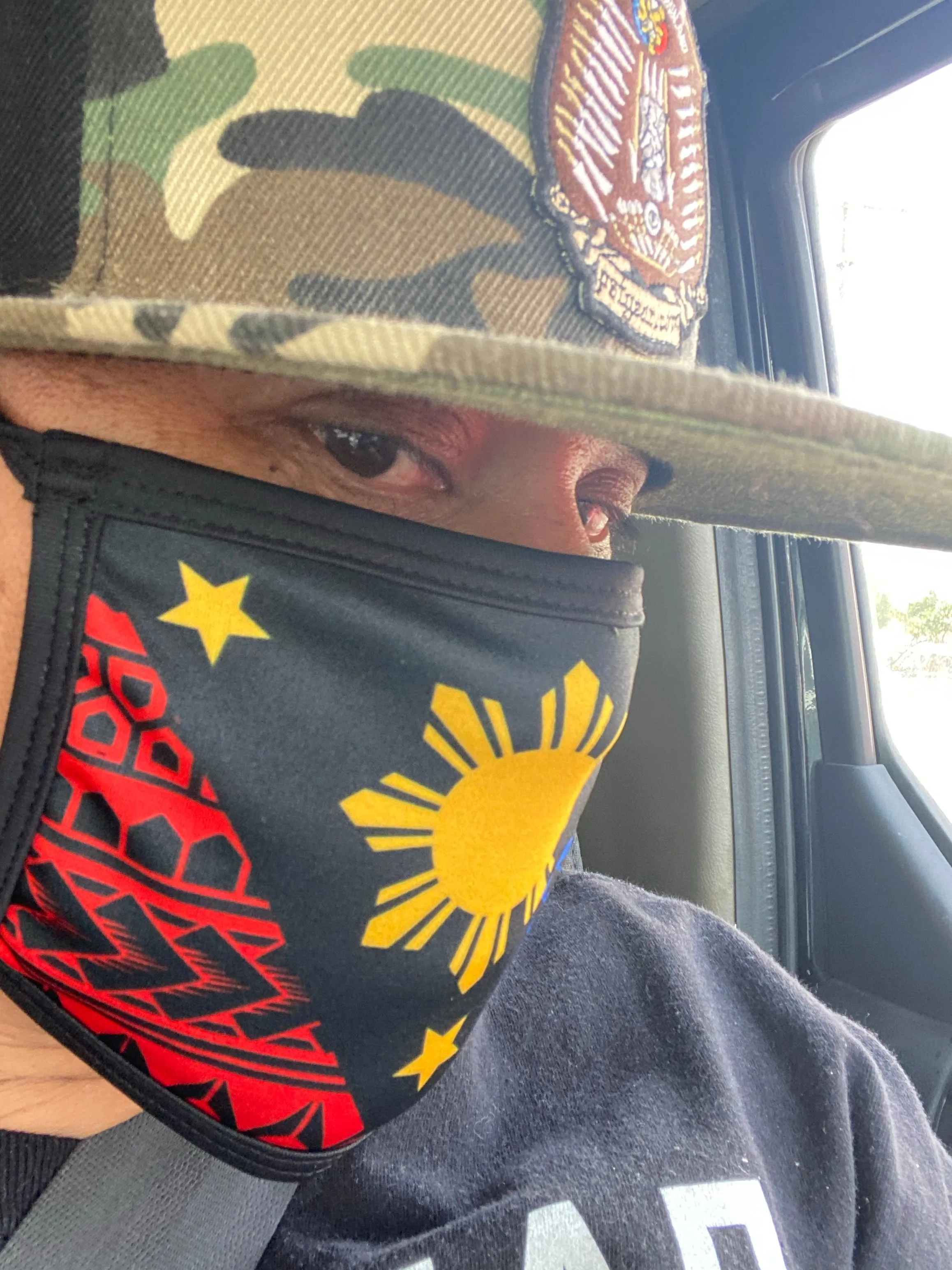 Tribal Philippine Flags Protective Dust masks (Black Limited Edition)