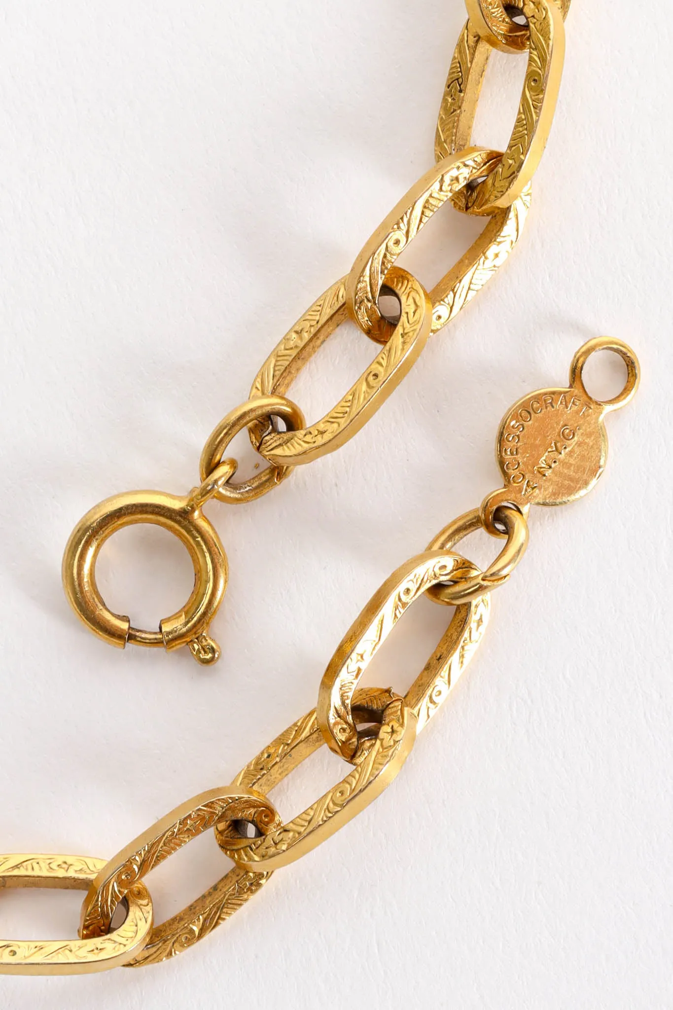 Triple Cross Plate Necklace
