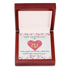 Valentine's Day Jewelry Gift For Her, Everlasting Love Necklace