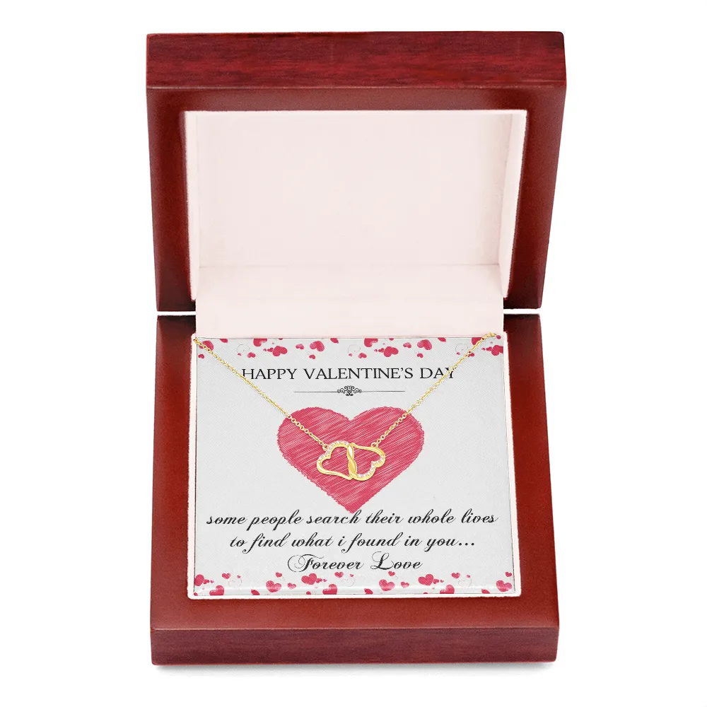 Valentine's Day Jewelry Gift For Her, Everlasting Love Necklace