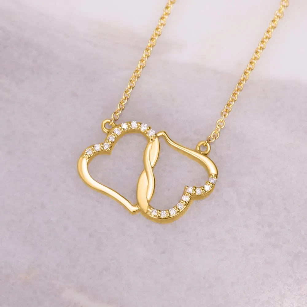 Valentine's Day Jewelry Gift For Her, Everlasting Love Necklace