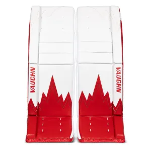 Vaughn Velocity V10 Pro Carbon Senior Goalie Leg Pads - Iceberg Graphic